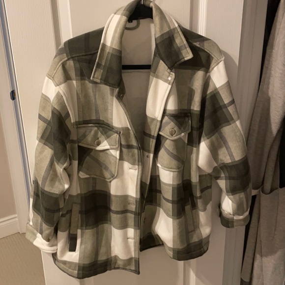PLT plaid shacket - Picture 2 of 5